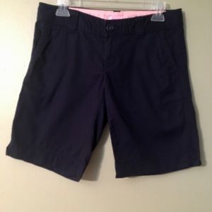 Lilly Pulitzer Navy Blue Bermuda Shorts